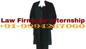 Law Firms for Internship in Chennai