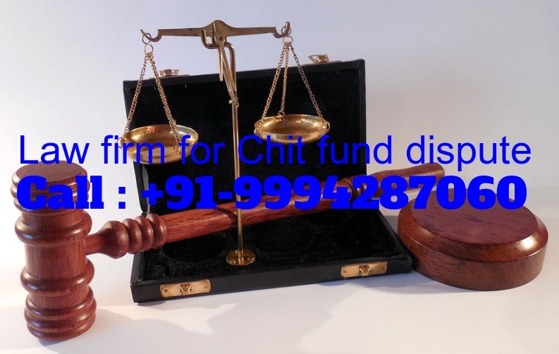 Best Law firm for Chit fund dispute in Madras high court