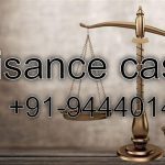 Lawyers for Nuisance cases in Chennai Tamil Nadu India