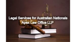 Legal Services for Australian Nationals in Chennai