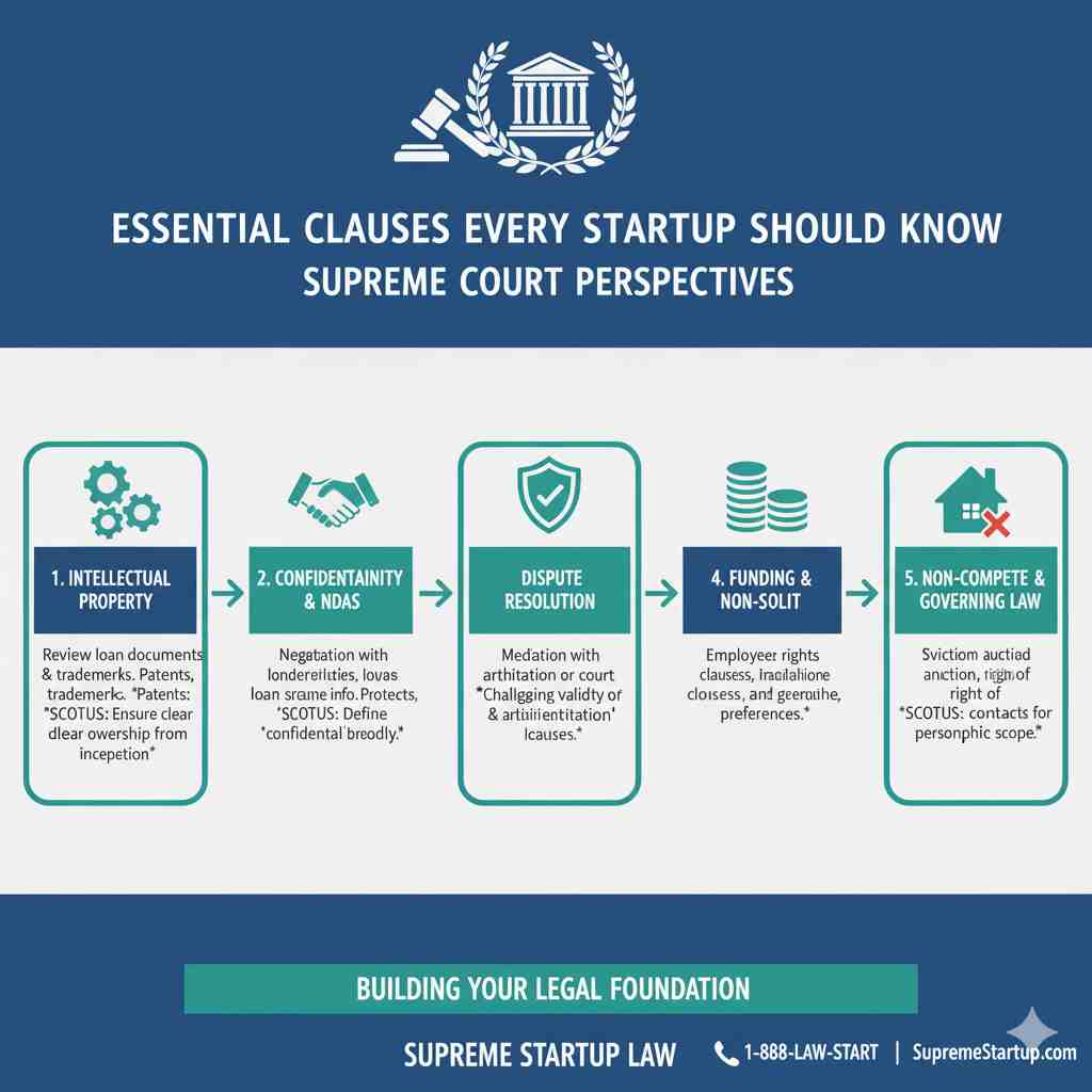 Essential Clauses Every Startup Should Know: Supreme Court Perspectives