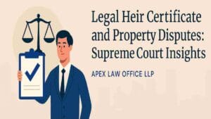 Legal Heir Certificate and Property Disputes: Supreme Court Insights