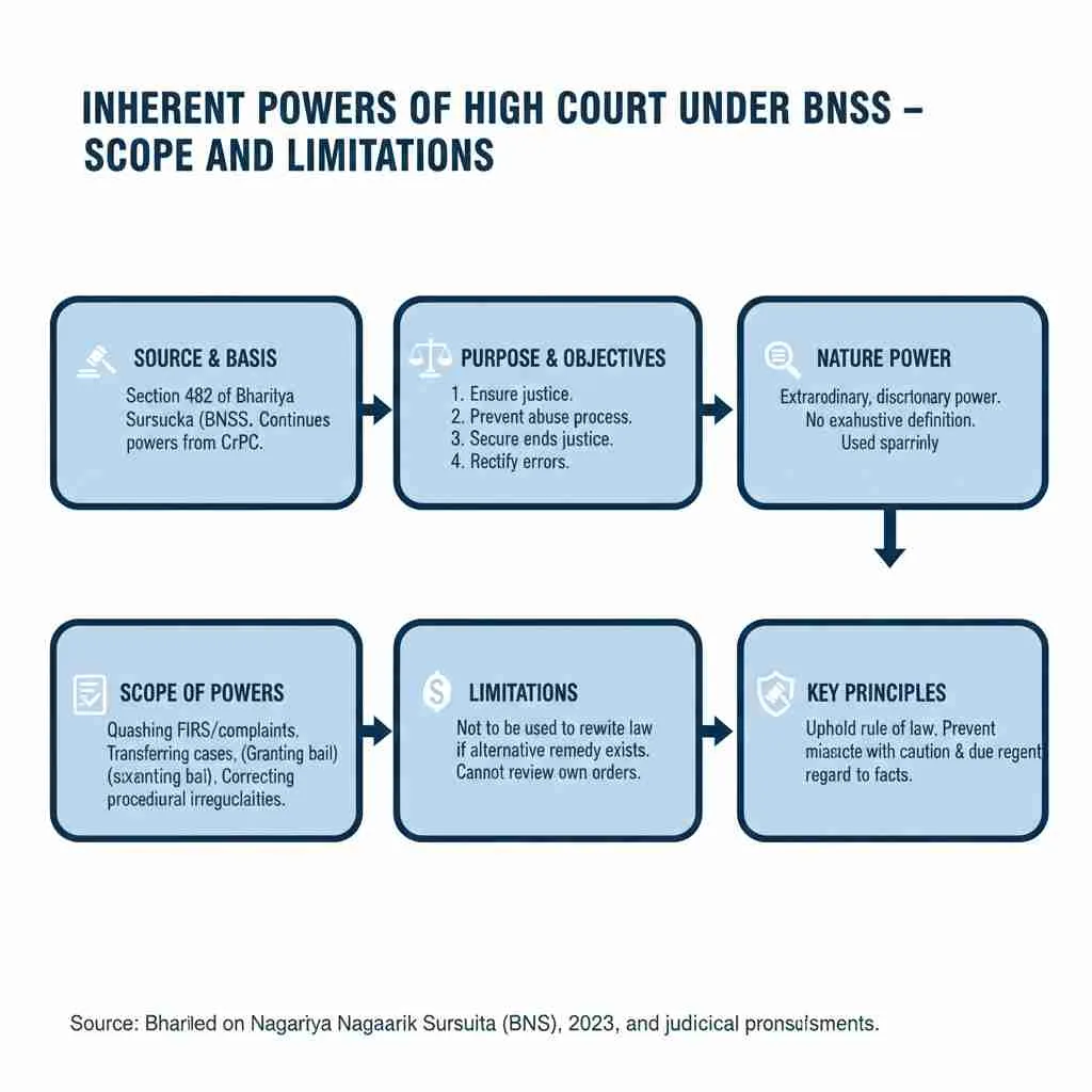 Inherent Powers of High Court Under BNSS – Scope and Limitations