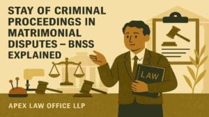 Stay of Criminal Proceedings in Matrimonial Disputes – BNSS Explained