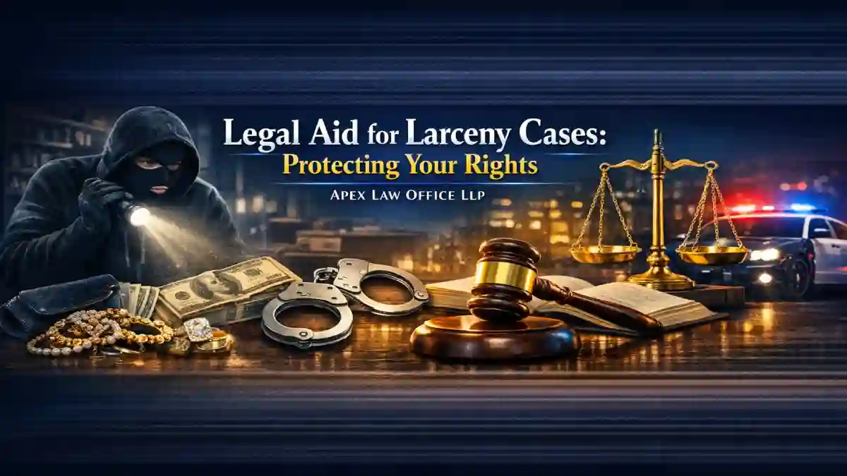 Legal Aid for Larceny Cases: Protecting Your Rights