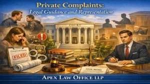 Private Complaints: Legal Guidance and Representation