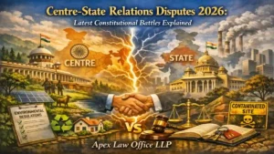 Centre-State Relations Disputes 2026: Latest Constitutional Battles Explained