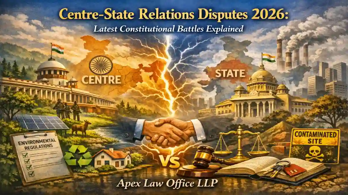 Centre-State Relations Disputes 2026: Latest Constitutional Battles Explained