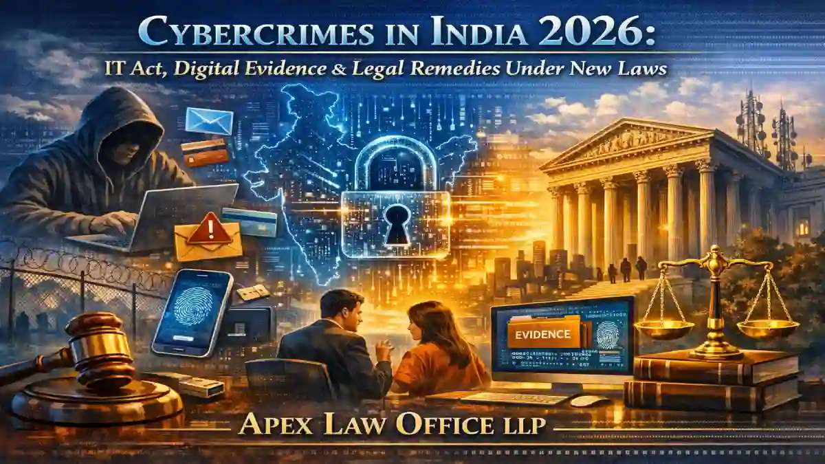 Cybercrimes in India 2026: IT Act, Digital Evidence & Legal Remedies Under New Laws