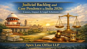 Judicial Backlog and Case Pendency in India 2026: Causes, Impact & Legal Solutions