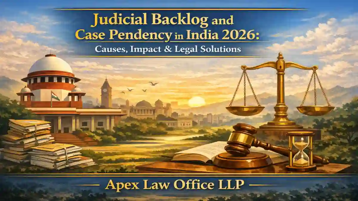 Judicial Backlog and Case Pendency in India 2026: Causes, Impact & Legal Solutions