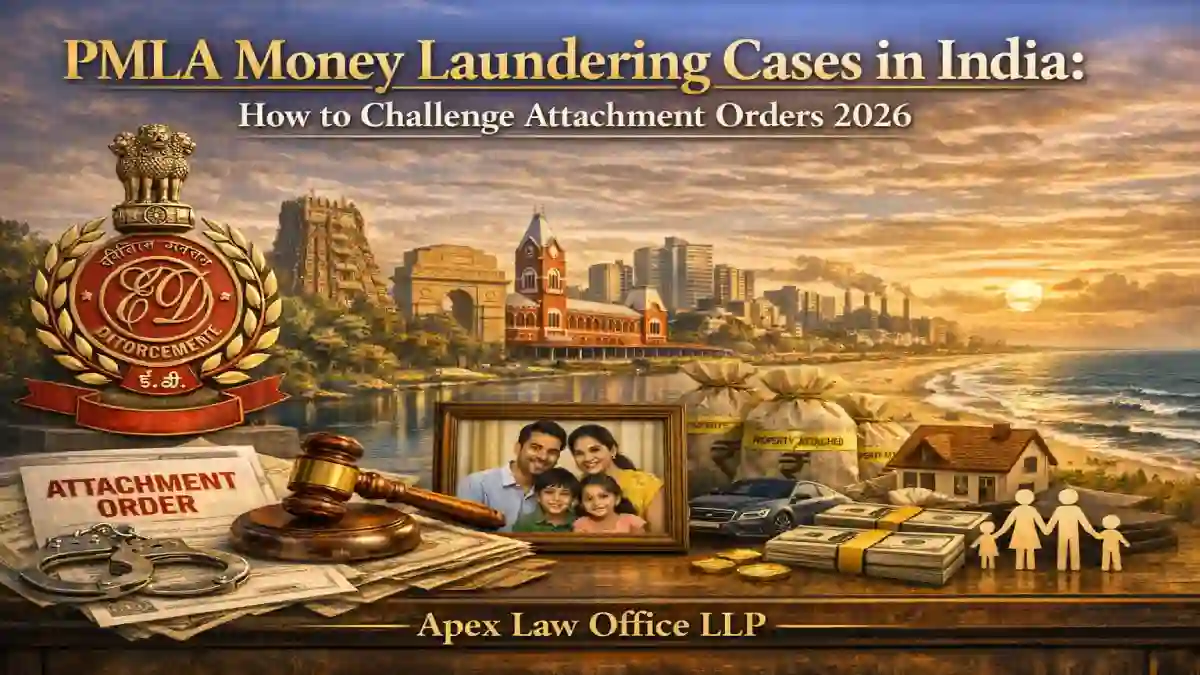 PMLA Money Laundering Cases in India: How to Challenge Attachment Orders 2026