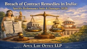 Breach of Contract Remedies in India: Specific Performance Suits & Damages 2026