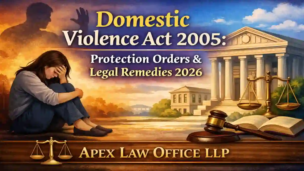 Domestic Violence Act 2005: Protection Orders & Legal Remedies 2026