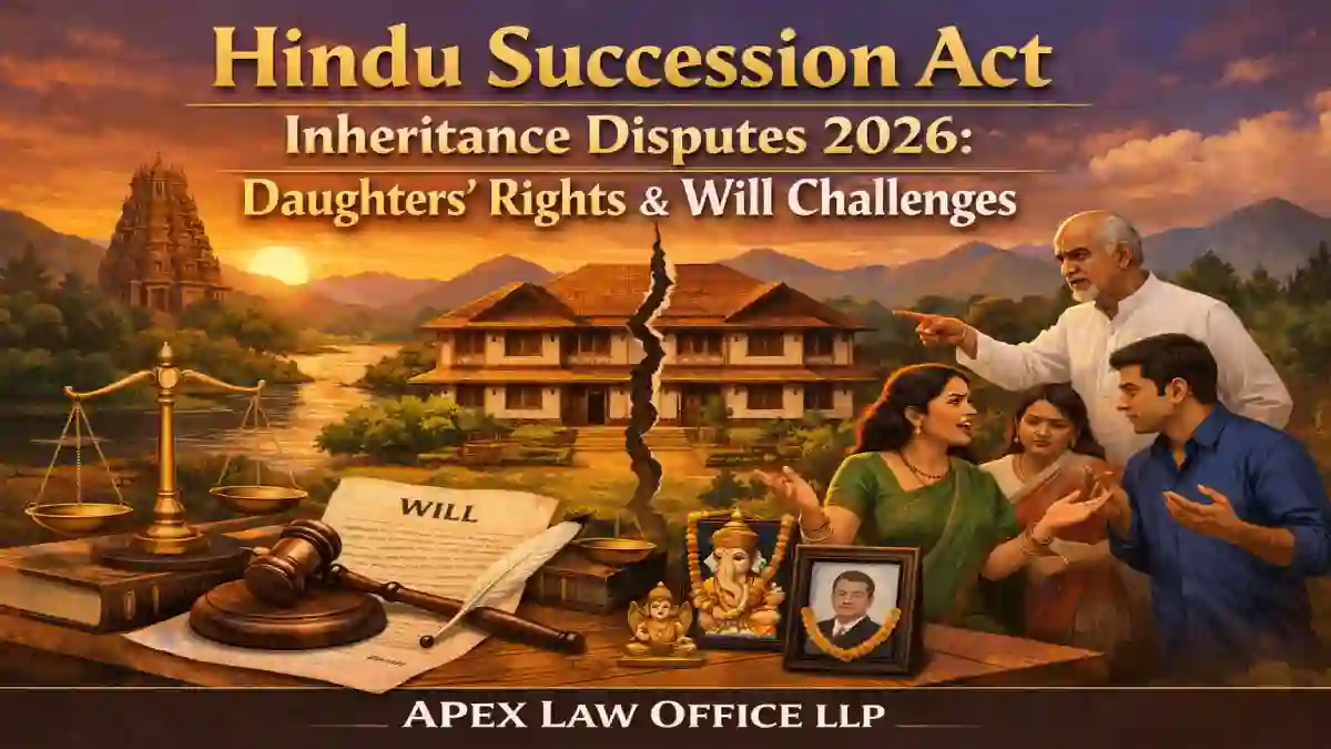 Hindu Succession Act Inheritance Disputes 2026: Daughters’ Rights & Will Challenges