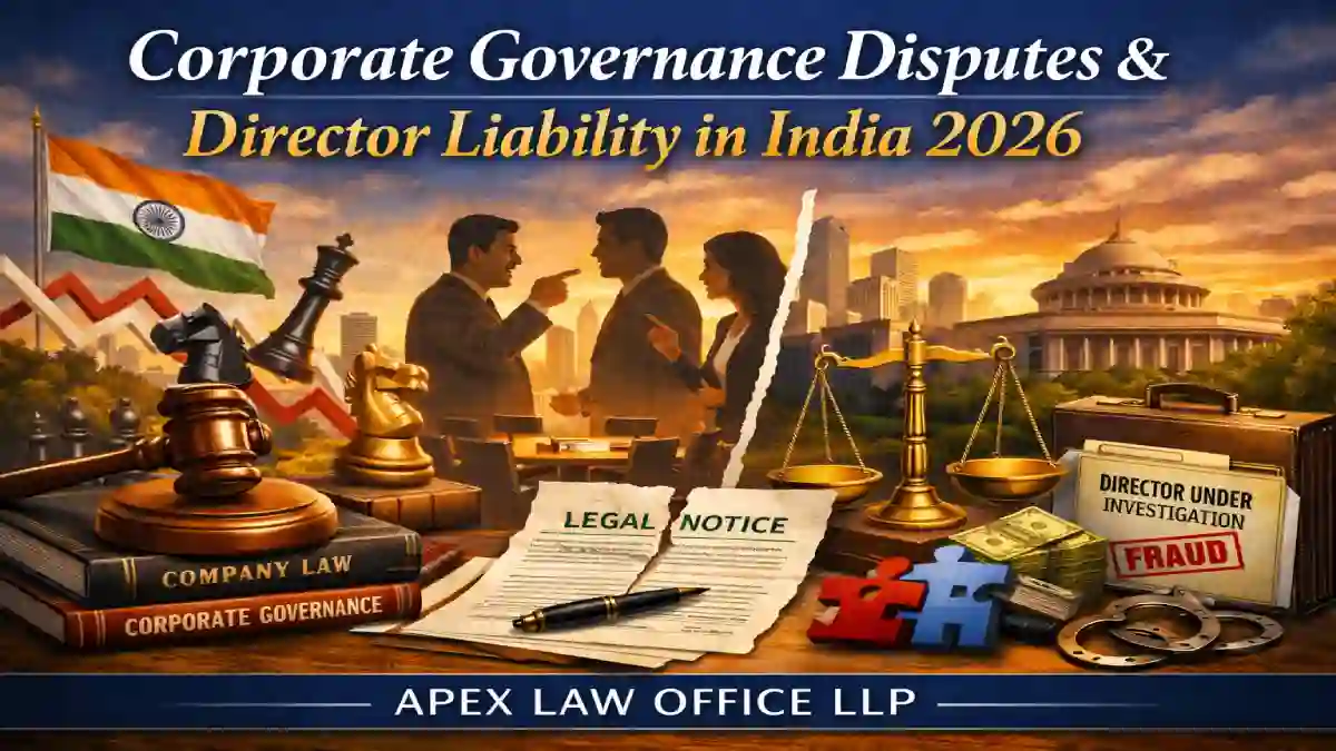 Corporate Governance Disputes & Director Liability in India 2026
