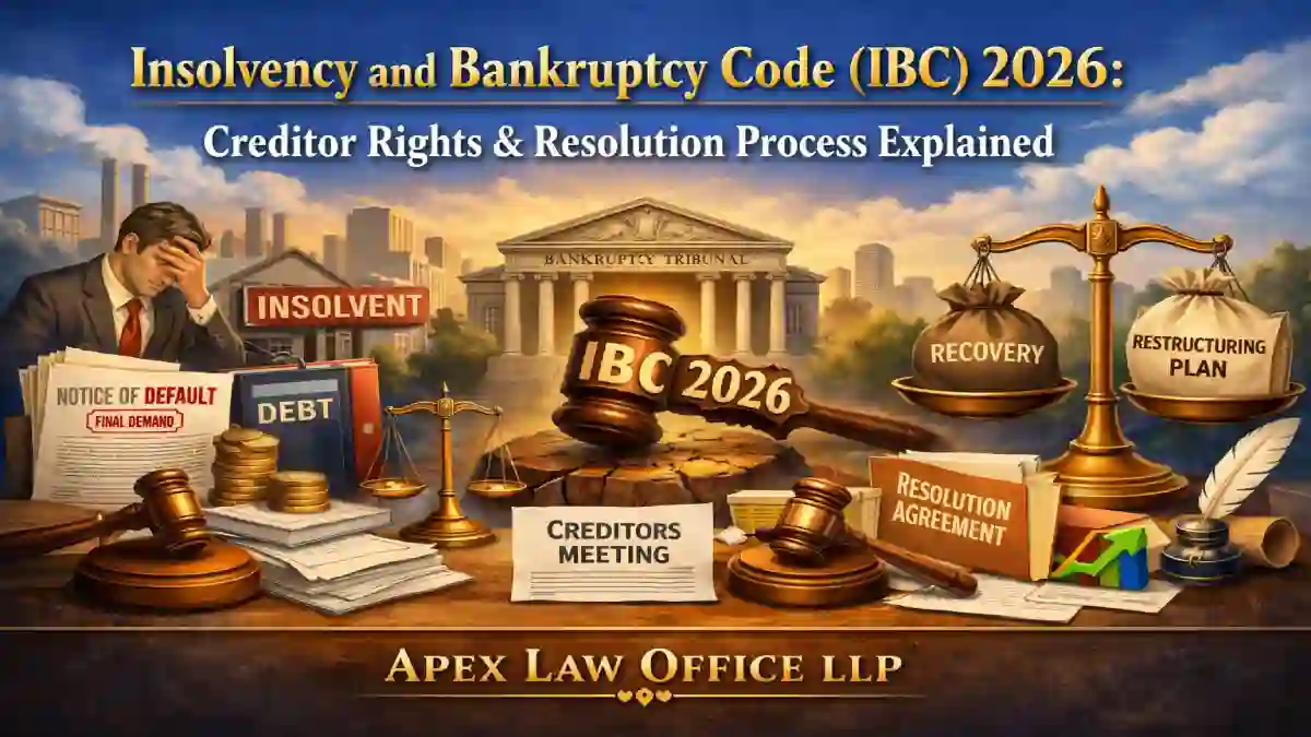 Insolvency and Bankruptcy Code (IBC) 2026: Creditor Rights & Resolution Process Explained