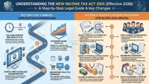 New Income Tax Act 2025 (Effective 2026): Key Changes & Search & Seizure Provisions
