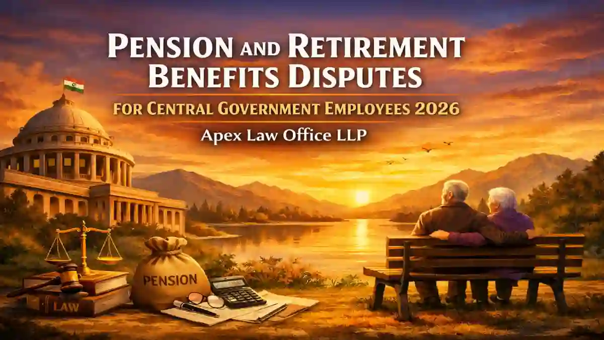 Pension and Retirement Benefits Disputes for Central Government Employees 2026