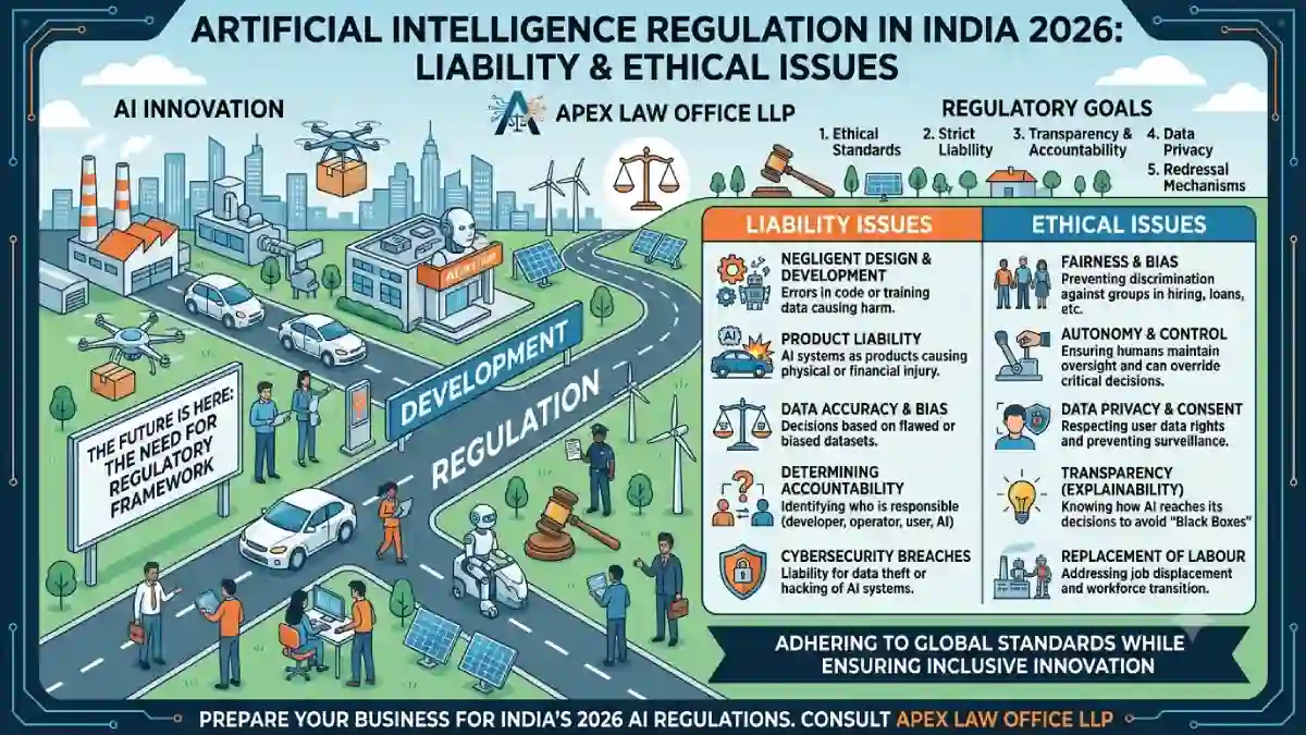 Artificial Intelligence Regulation in India 2026: Liability & Ethical Issues