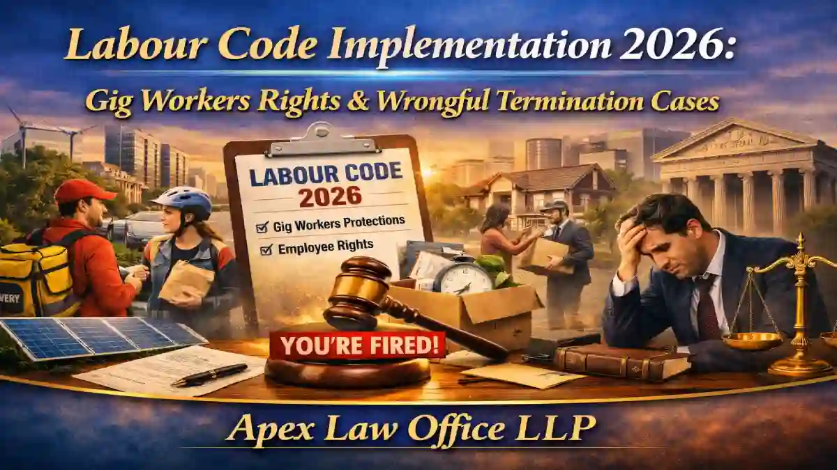 Labour Code Implementation 2026: Gig Workers Rights & Wrongful Termination Cases