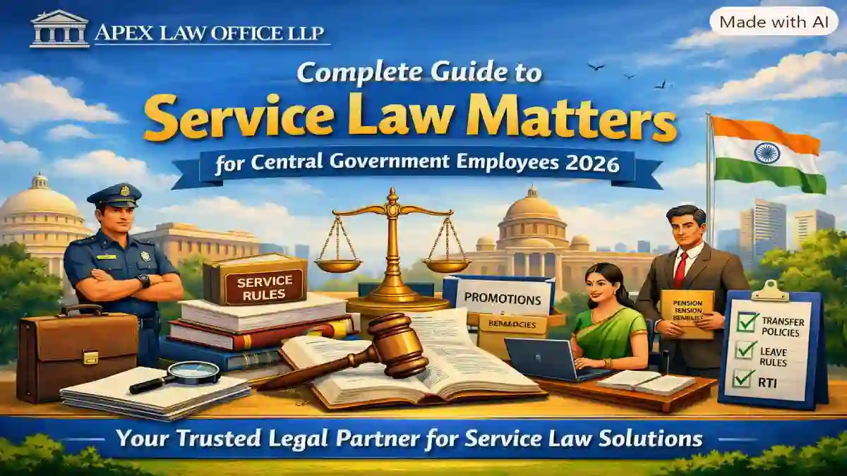 Complete Guide to Service Law Matters for Central Government Employees 2026
