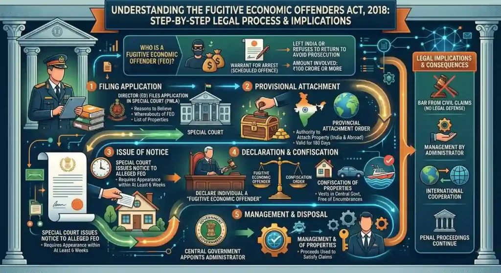 Understanding the Fugitive Economic Offenders Act, 2018: Legal Implications