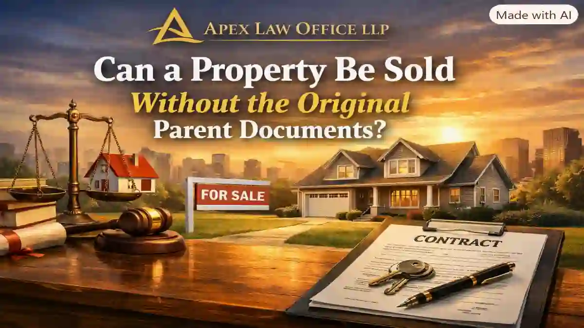 Can a Property Be Sold Without the Original Parent Documents