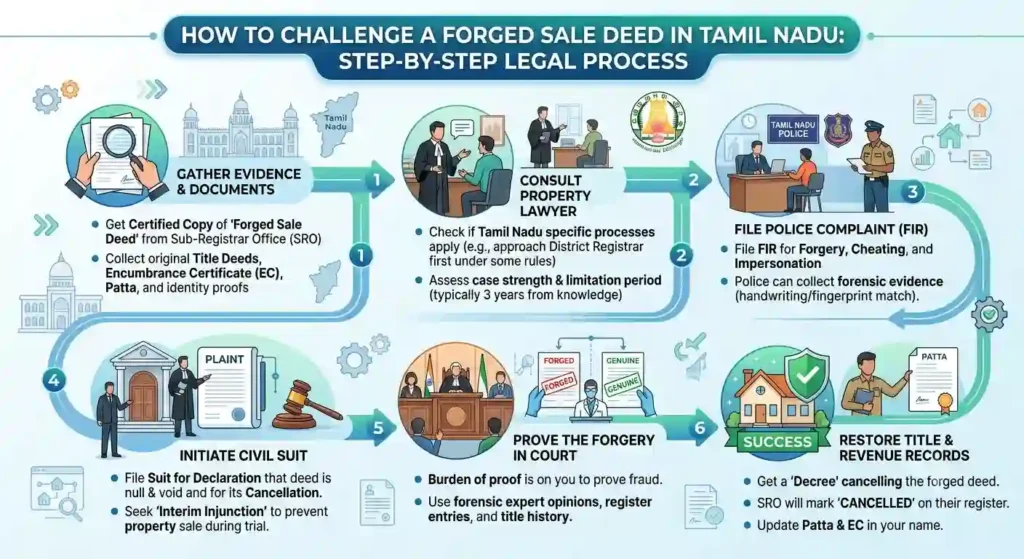 How to Challenge a Forged Sale Deed in Tamil Nadu