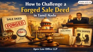 How to Challenge a Forged Sale Deed in Tamil Nadu