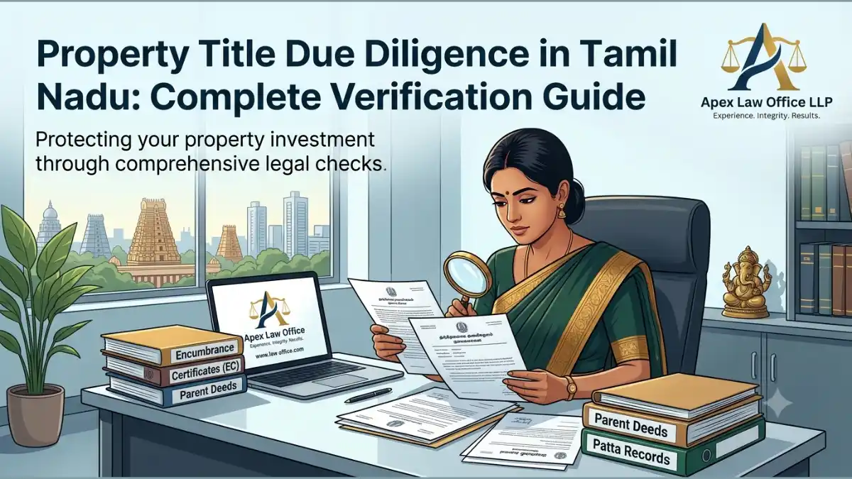 Property Title Due Diligence in Tamil Nadu: Complete Verification Guide