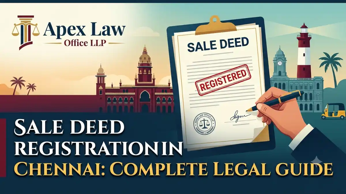 Sale Deed Registration in Chennai: Complete Legal Guide